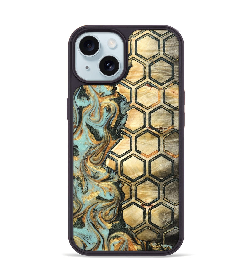 iPhone 15 Wood Phone Case - Gaven (Pattern, 822602)