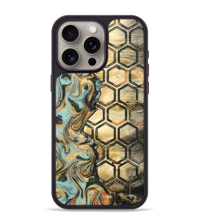 iPhone 15 Pro Max Wood Phone Case - Gaven (Pattern, 822602)