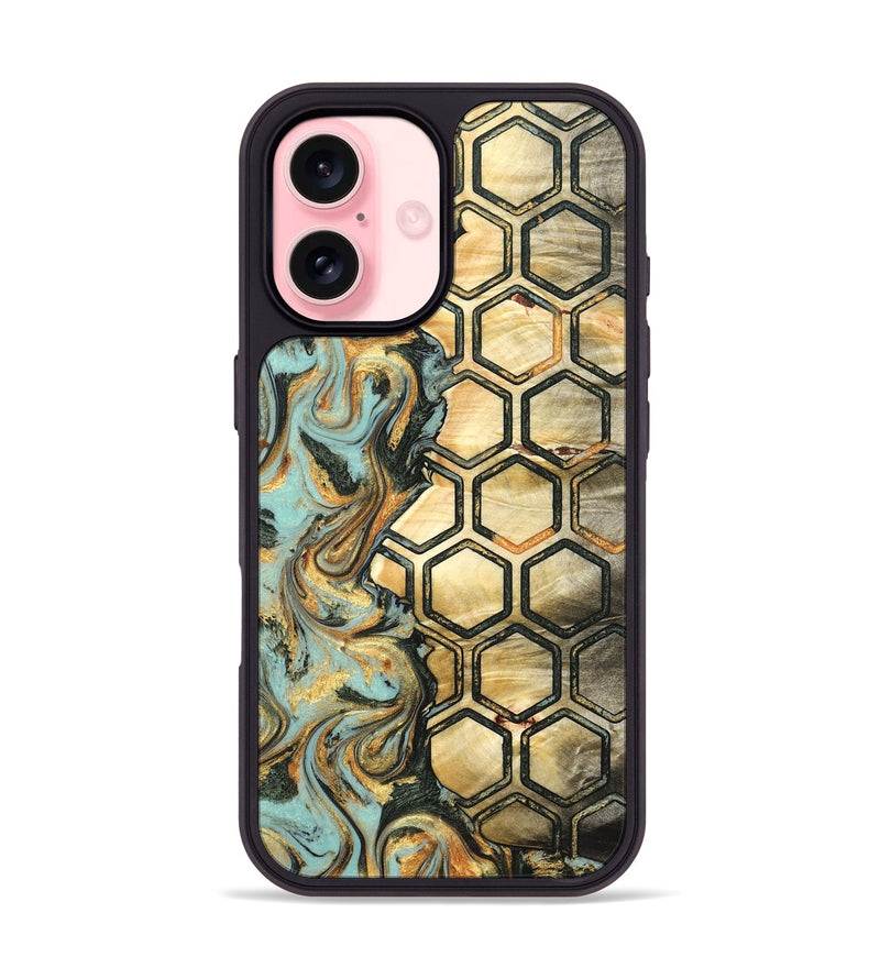 iPhone 16 Wood Phone Case - Gaven (Pattern, 822602)