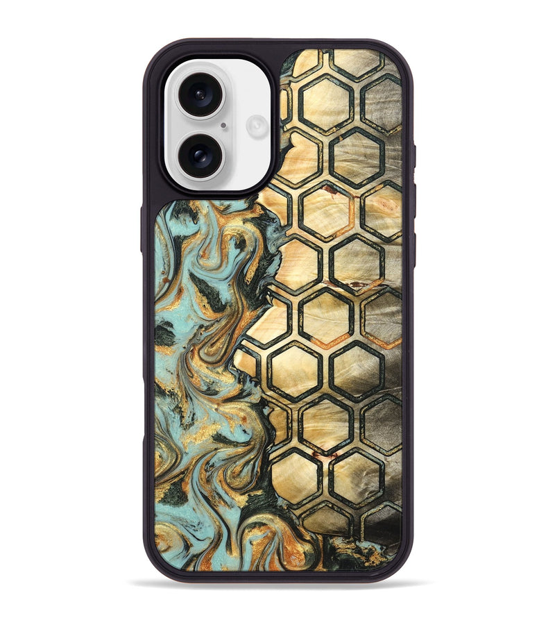 iPhone 16 Plus Wood Phone Case - Gaven (Pattern, 822602)