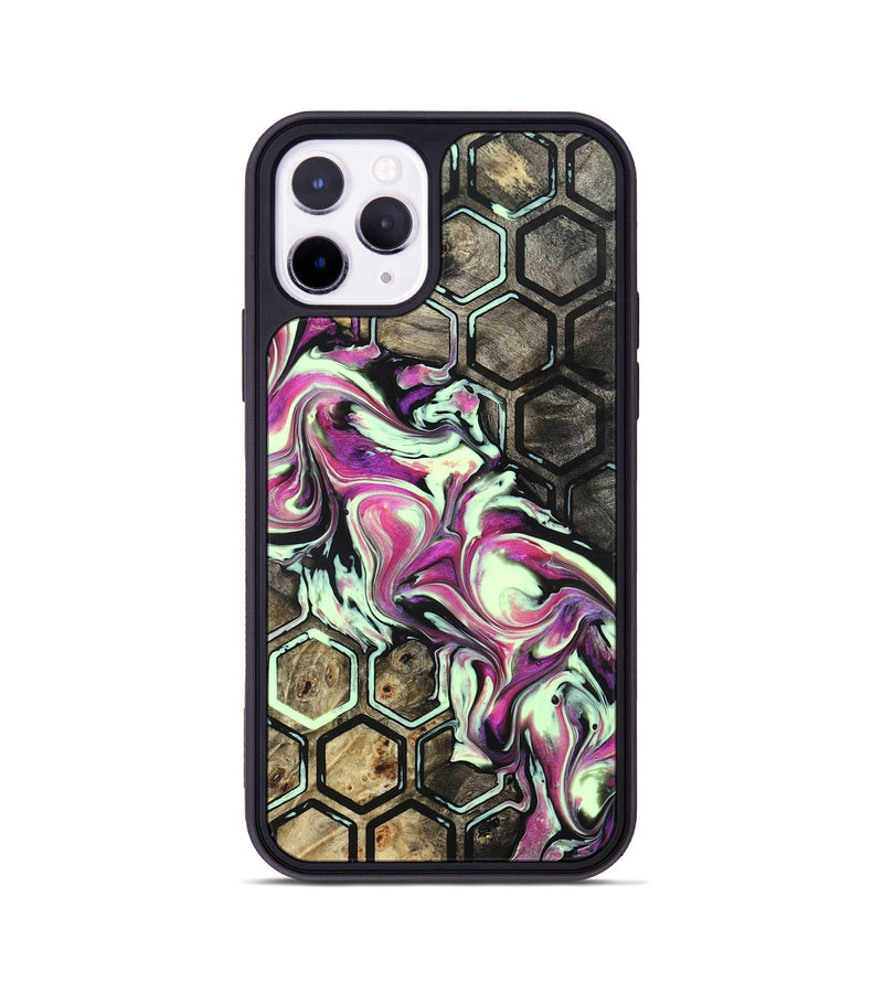 iPhone 11 Pro Wood Phone Case - Diann (Pattern, 822603)