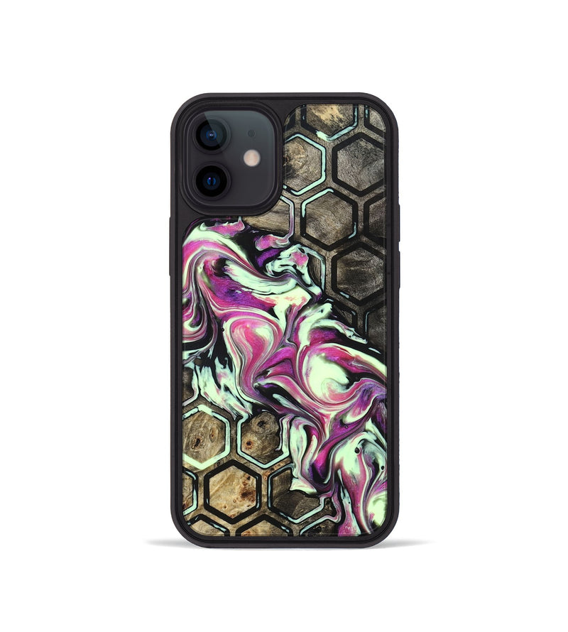 iPhone 12 mini Wood Phone Case - Diann (Pattern, 822603)