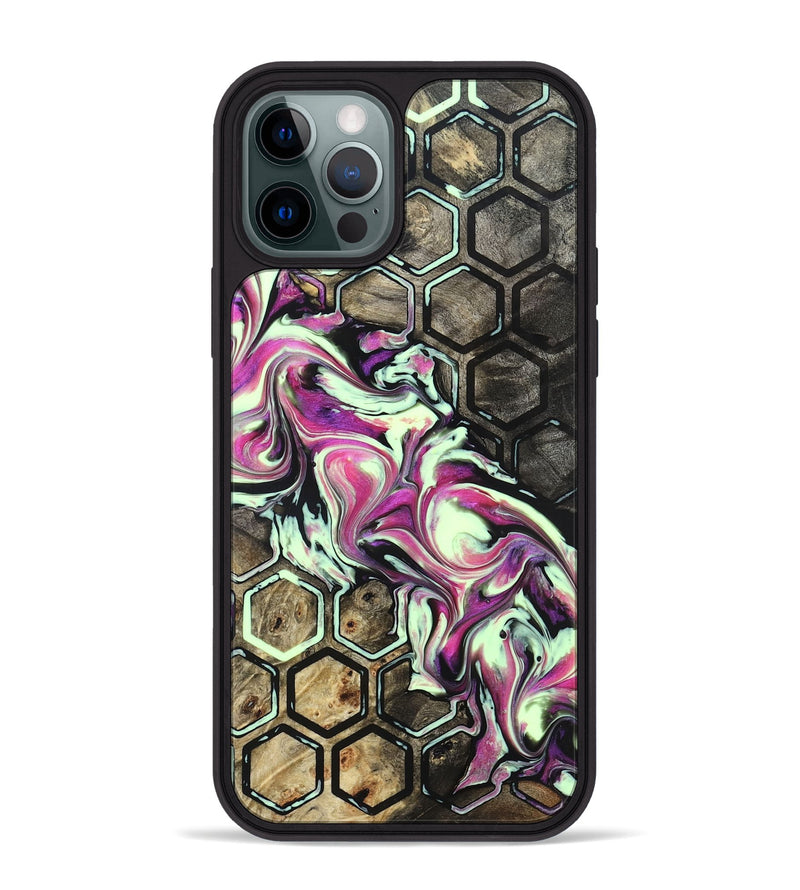 iPhone 12 Pro Max Wood Phone Case - Diann (Pattern, 822603)
