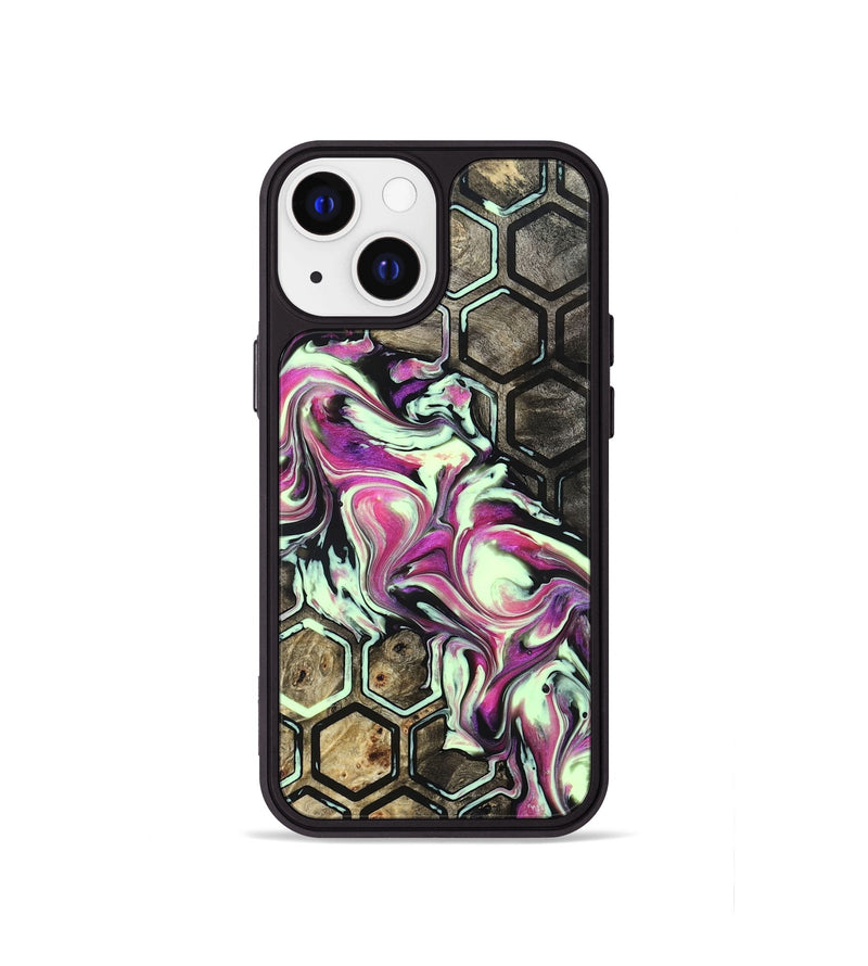 iPhone 13 mini Wood Phone Case - Diann (Pattern, 822603)