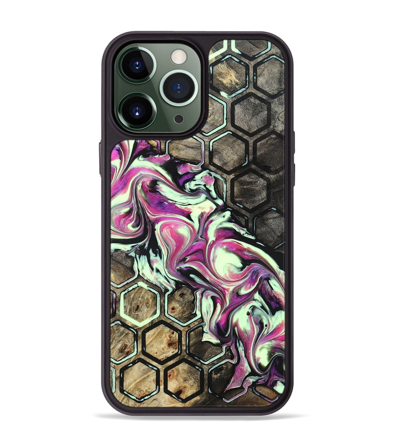 iPhone 13 Pro Max Wood Phone Case - Diann (Pattern, 822603)