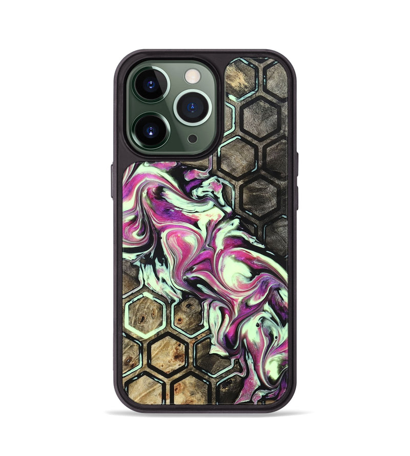iPhone 13 Pro Wood Phone Case - Diann (Pattern, 822603)
