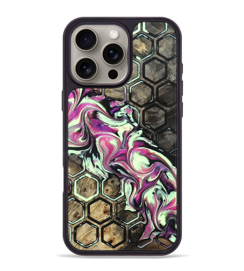 iPhone 16 Pro Max Wood Phone Case - Diann (Pattern, 822603)