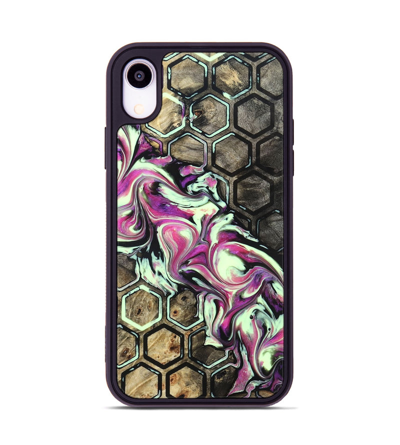 iPhone Xr Wood Phone Case - Diann (Pattern, 822603)