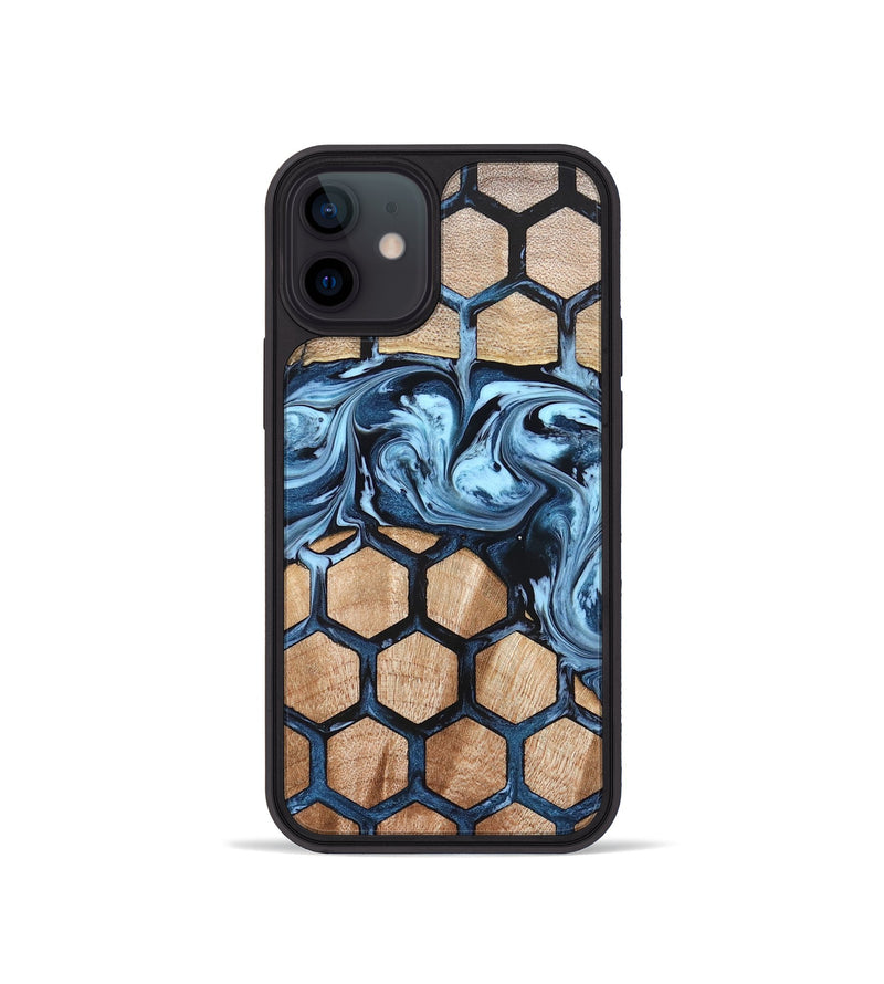 iPhone 12 mini Wood Phone Case - Teresa (Pattern, 822607)