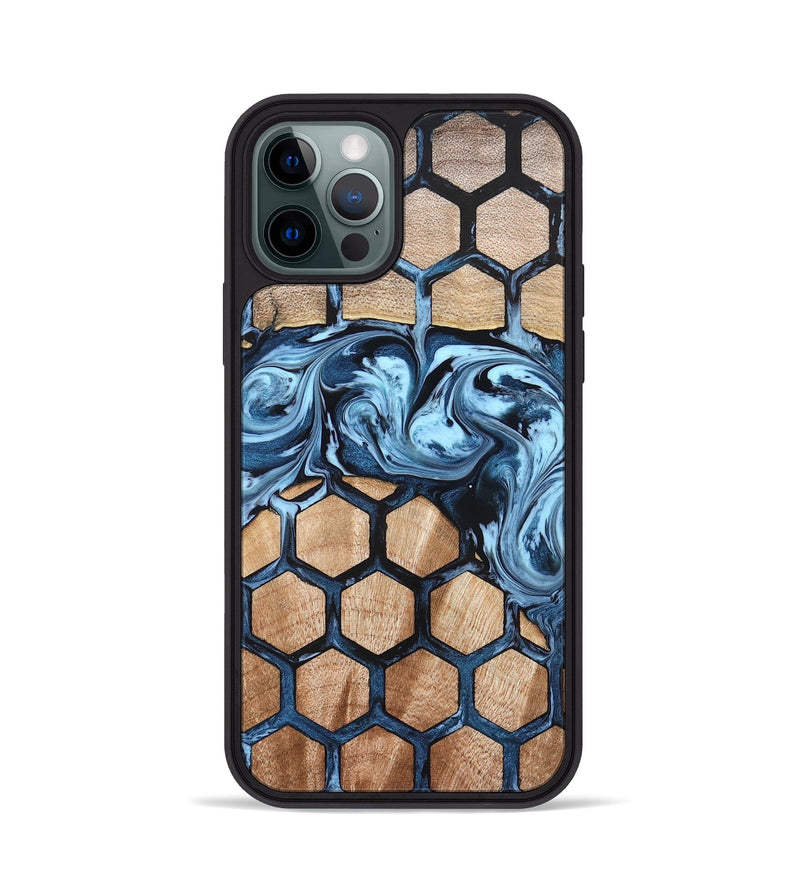 iPhone 12 Pro Wood Phone Case - Teresa (Pattern, 822607)