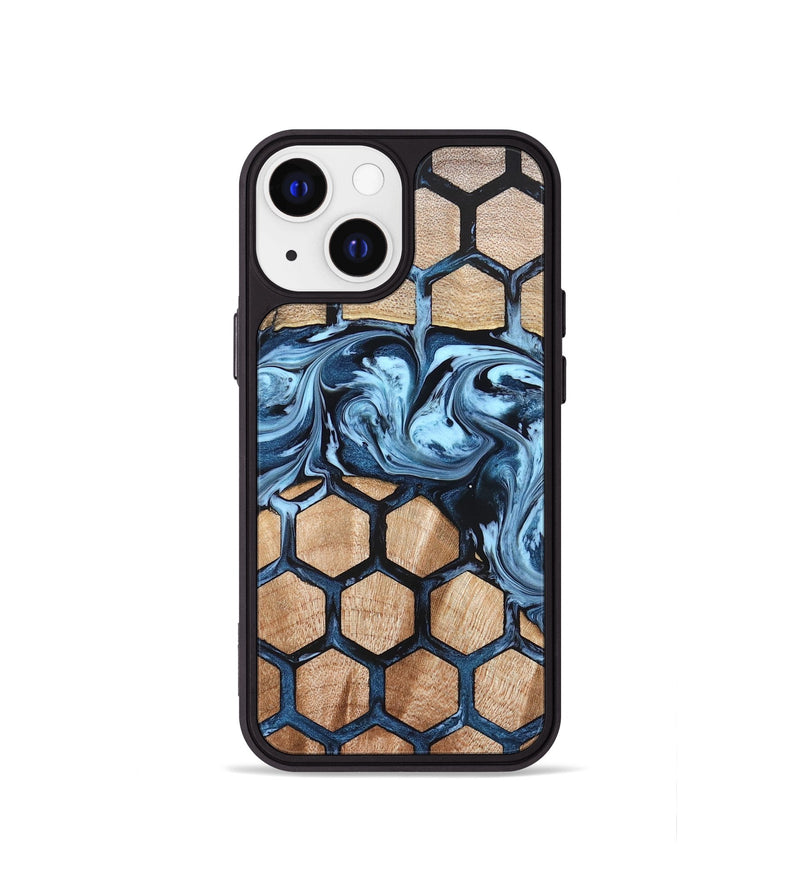 iPhone 13 mini Wood Phone Case - Teresa (Pattern, 822607)
