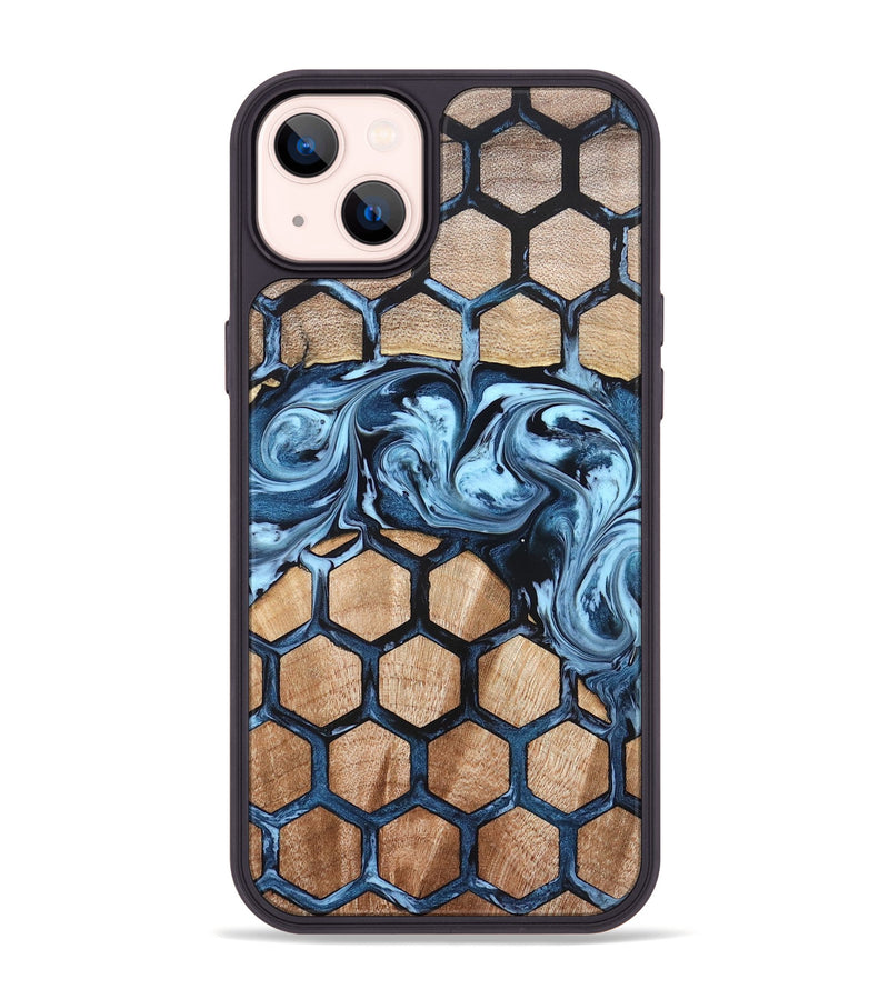 iPhone 14 Plus Wood Phone Case - Teresa (Pattern, 822607)