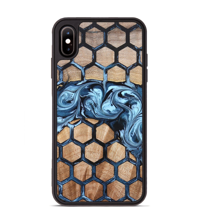 iPhone Xs Max Wood Phone Case - Teresa (Pattern, 822607)