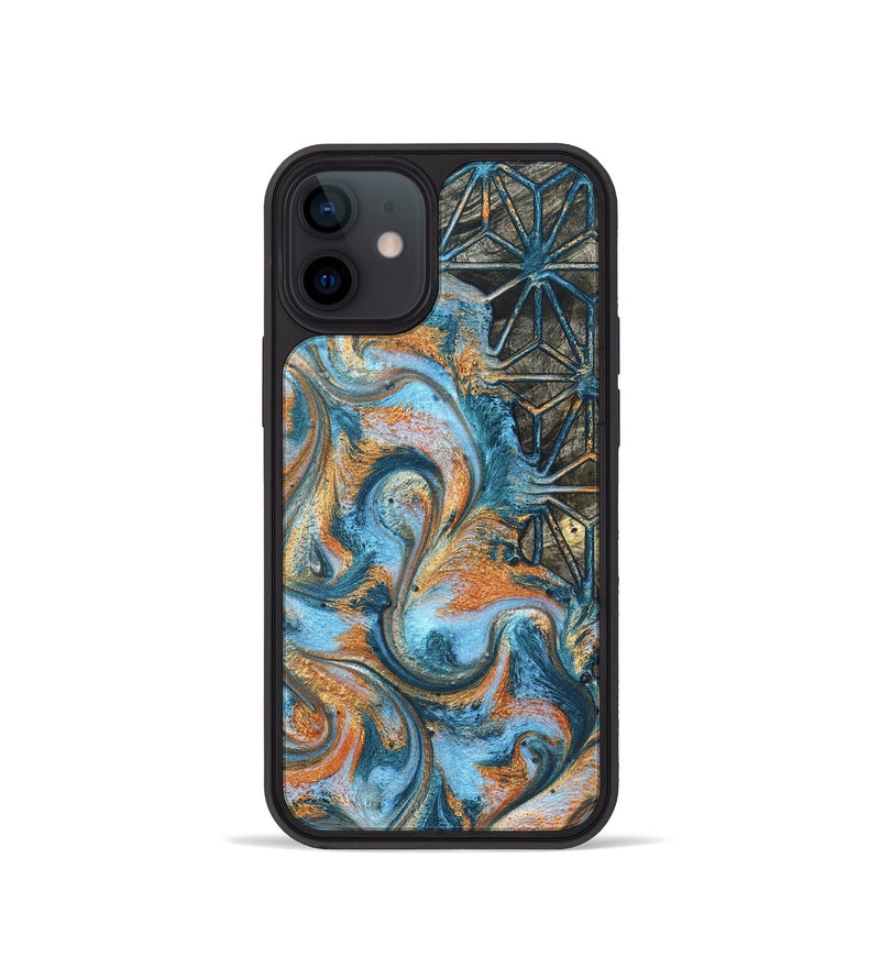 iPhone 12 mini Wood Phone Case - Kizzie (Pattern, 822611)