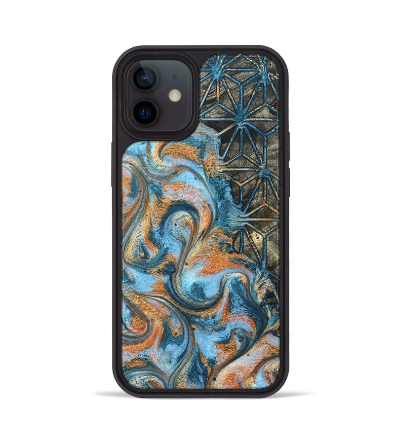 iPhone 12 Wood Phone Case - Kizzie (Pattern, 822611)