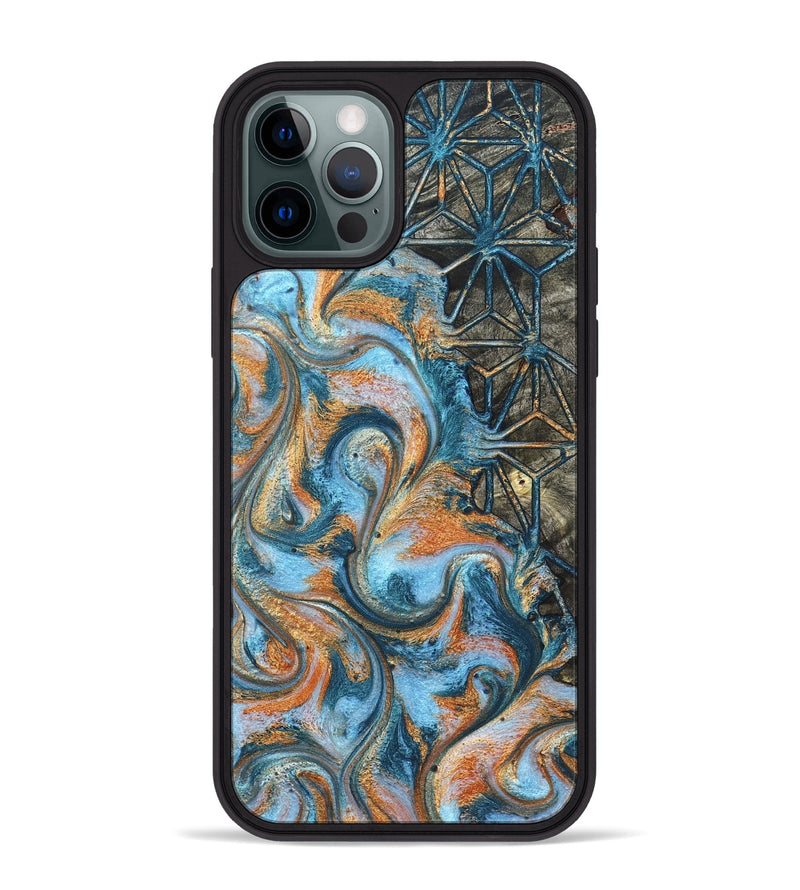 iPhone 12 Pro Max Wood Phone Case - Kizzie (Pattern, 822611)