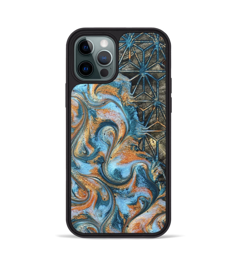 iPhone 12 Pro Wood Phone Case - Kizzie (Pattern, 822611)