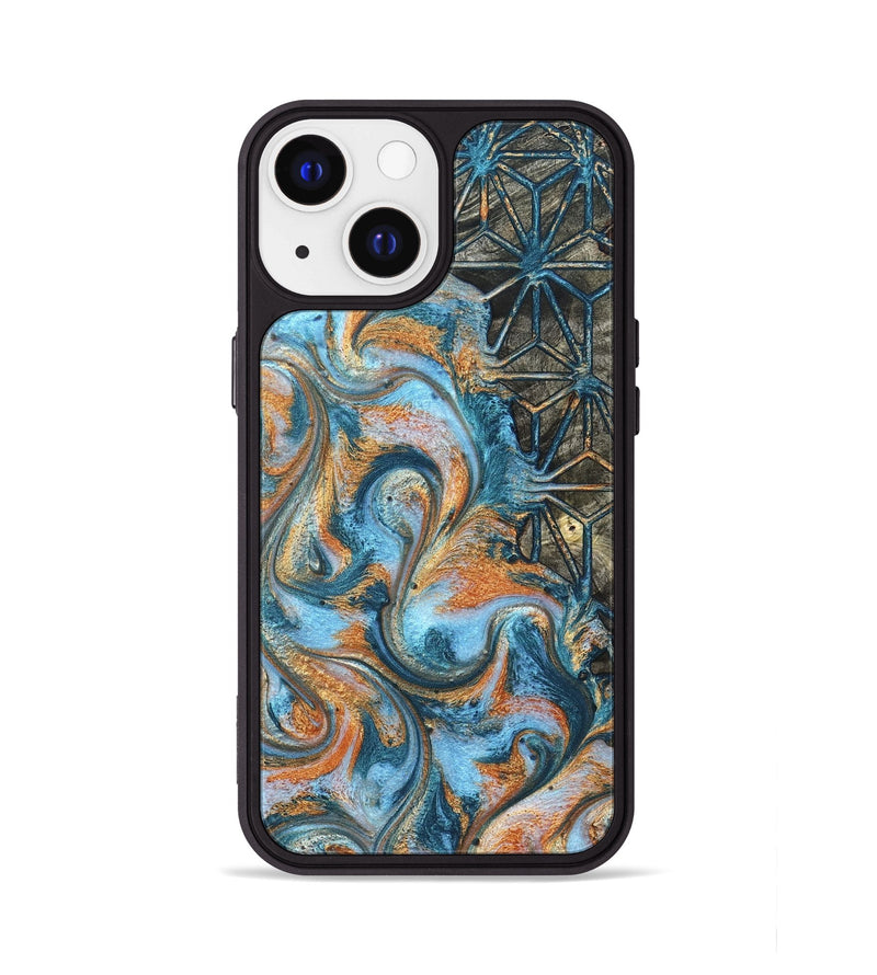 iPhone 13 Wood Phone Case - Kizzie (Pattern, 822611)