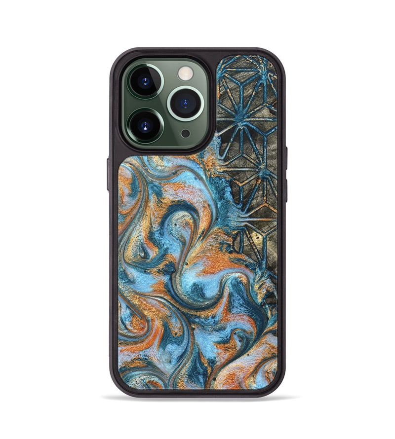 iPhone 13 Pro Wood Phone Case - Kizzie (Pattern, 822611)