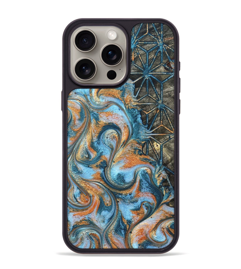 iPhone 15 Pro Max Wood Phone Case - Kizzie (Pattern, 822611)