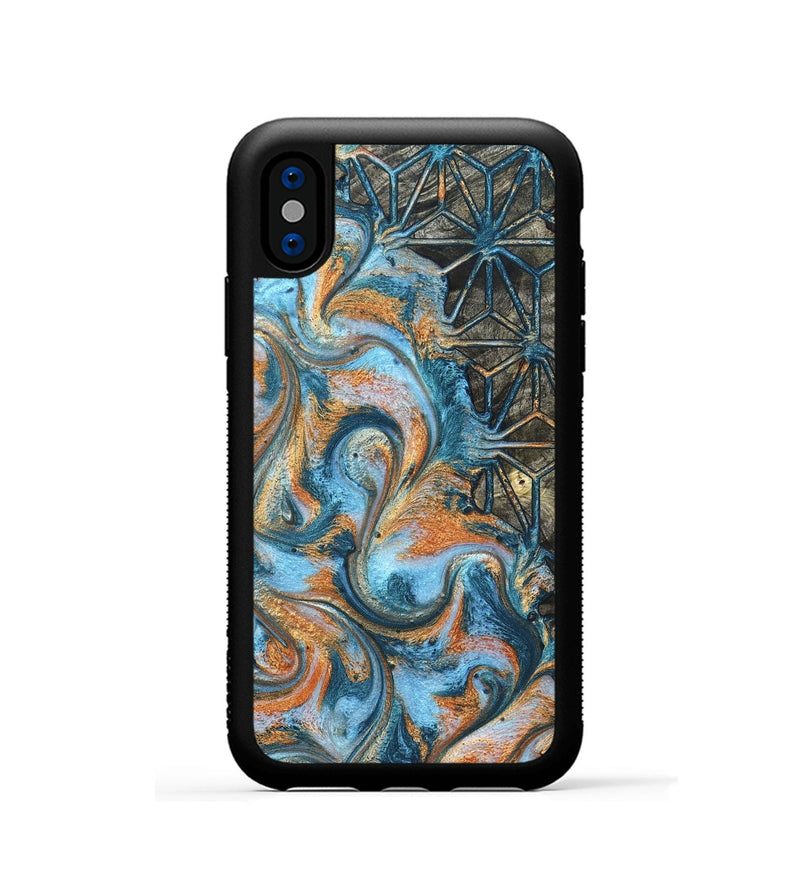 iPhone Xs Wood Phone Case - Kizzie (Pattern, 822611)