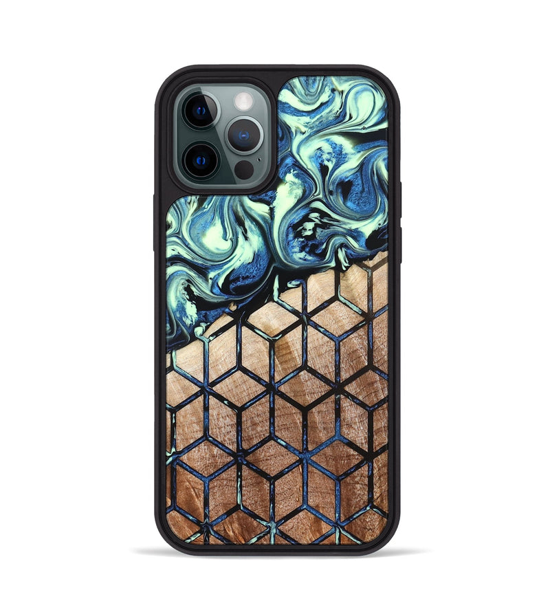 iPhone 12 Pro Wood Phone Case - Oswaldo (Pattern, 822613)