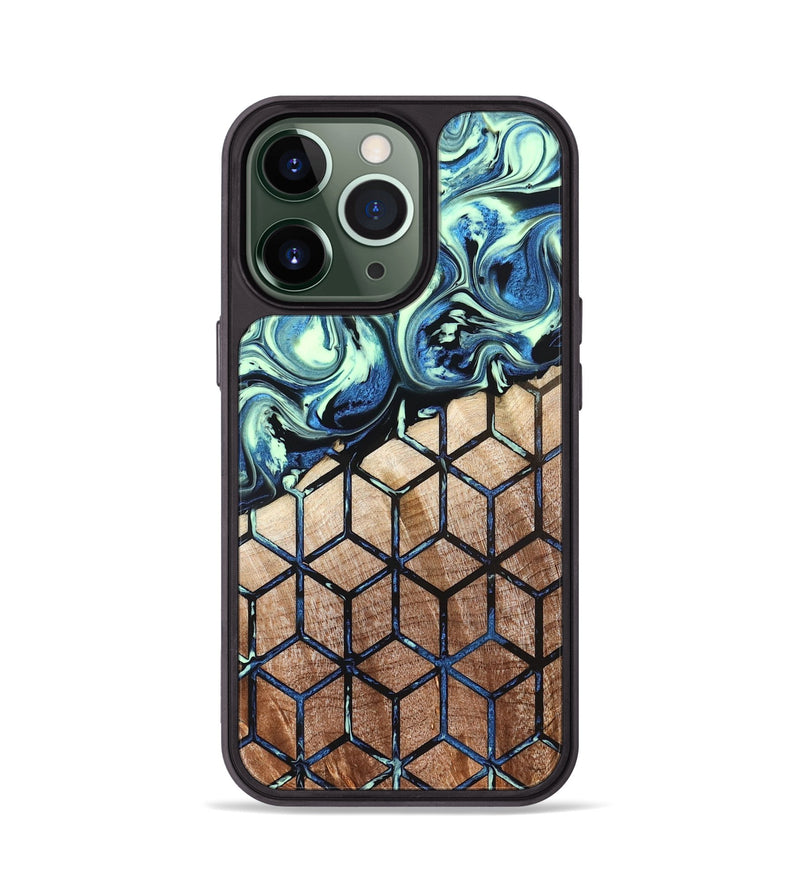 iPhone 13 Pro Wood Phone Case - Oswaldo (Pattern, 822613)