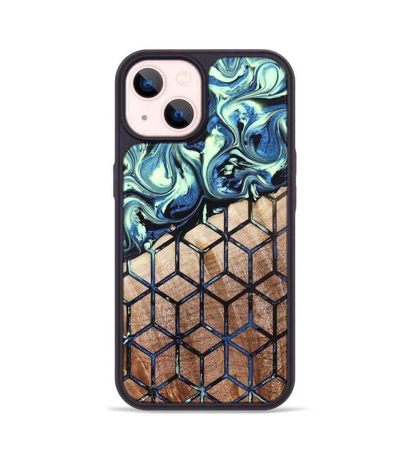 iPhone 14 Wood Phone Case - Oswaldo (Pattern, 822613)
