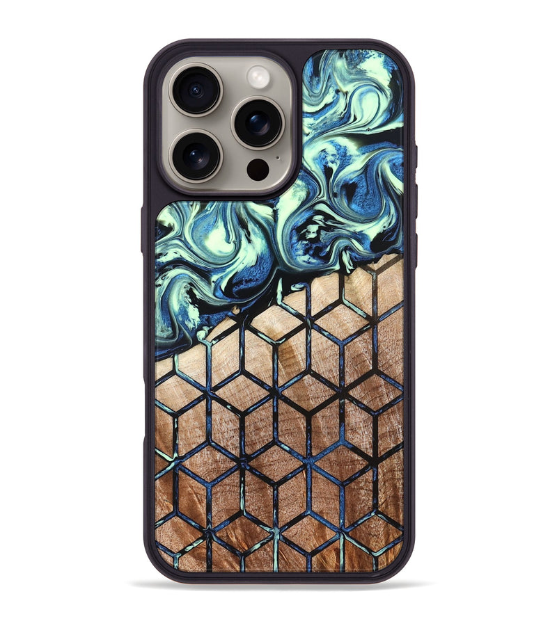 iPhone 16 Pro Max Wood Phone Case - Oswaldo (Pattern, 822613)
