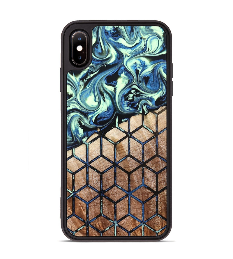 iPhone Xs Max Wood Phone Case - Oswaldo (Pattern, 822613)