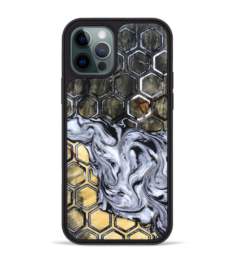 iPhone 12 Pro Max Wood Phone Case - Merrill (Pattern, 822616)