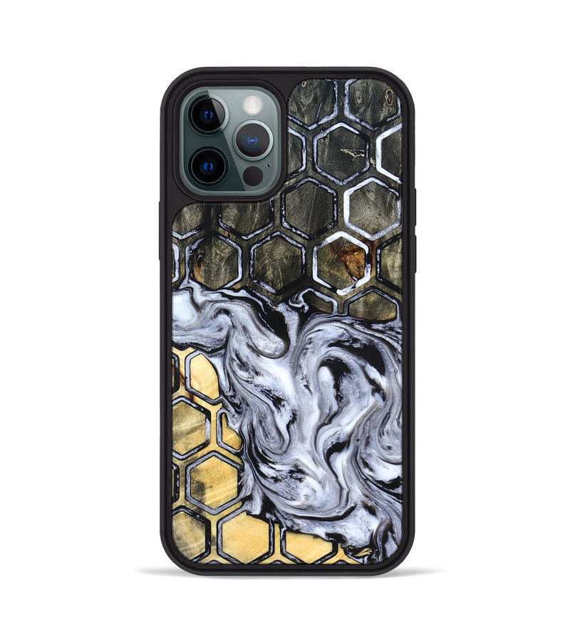iPhone 12 Pro Wood Phone Case - Merrill (Pattern, 822616)