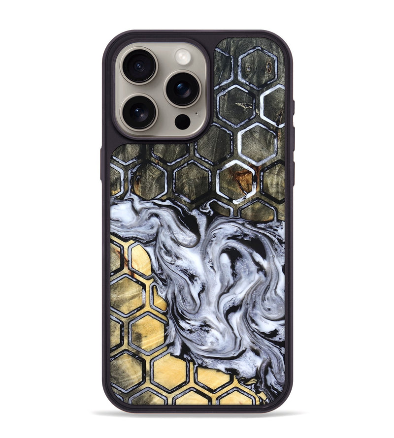 iPhone 15 Pro Max Wood Phone Case - Merrill (Pattern, 822616)