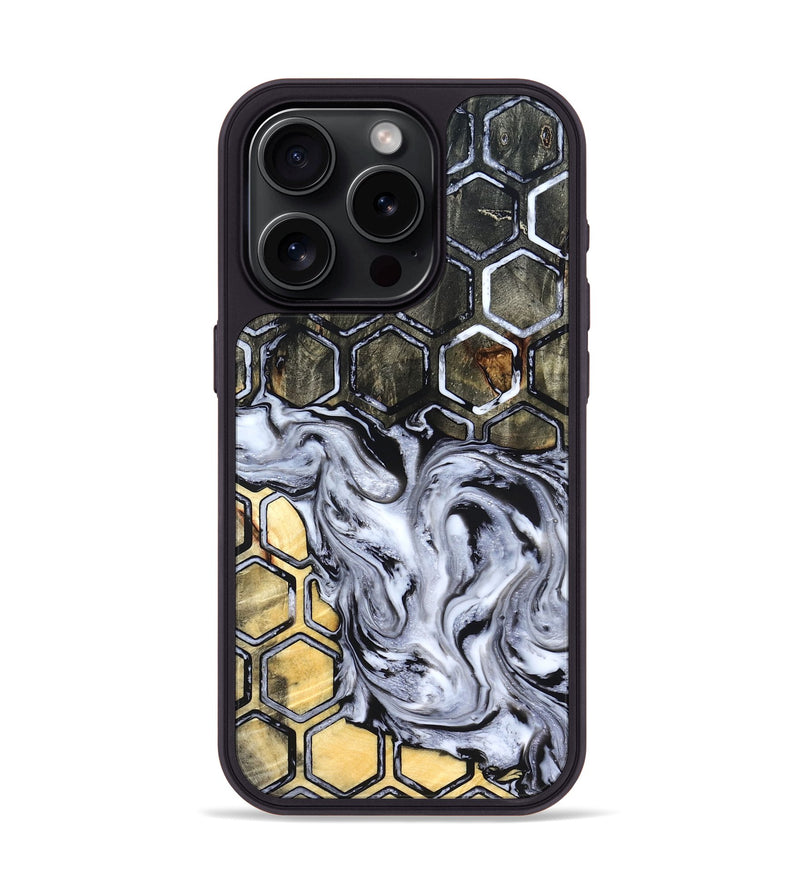 iPhone 15 Pro Wood Phone Case - Merrill (Pattern, 822616)