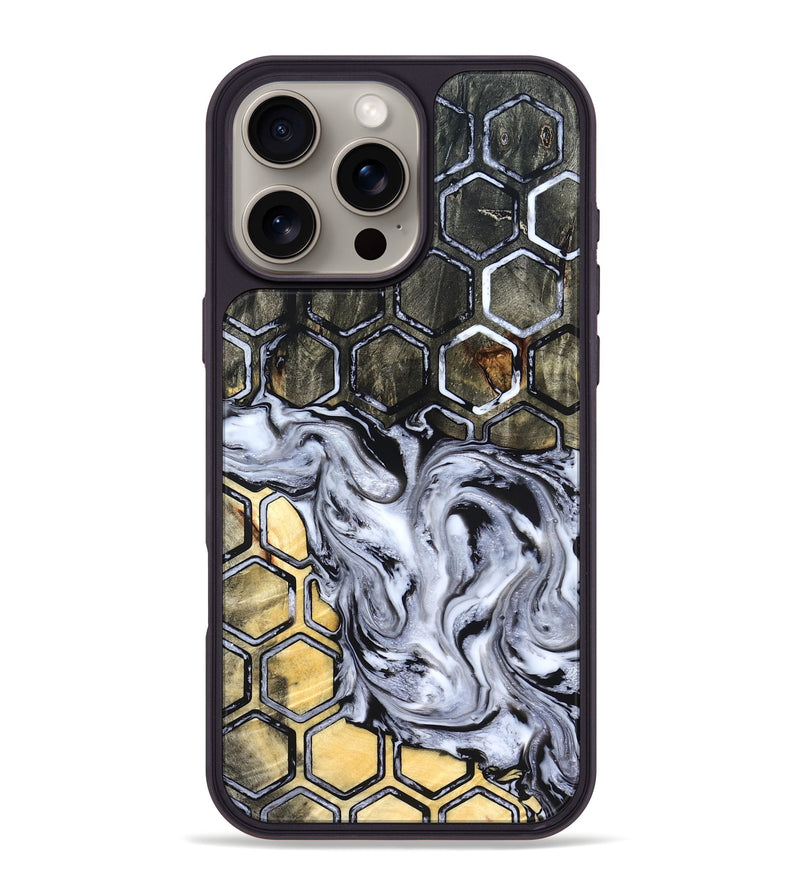 iPhone 16 Pro Max Wood Phone Case - Merrill (Pattern, 822616)