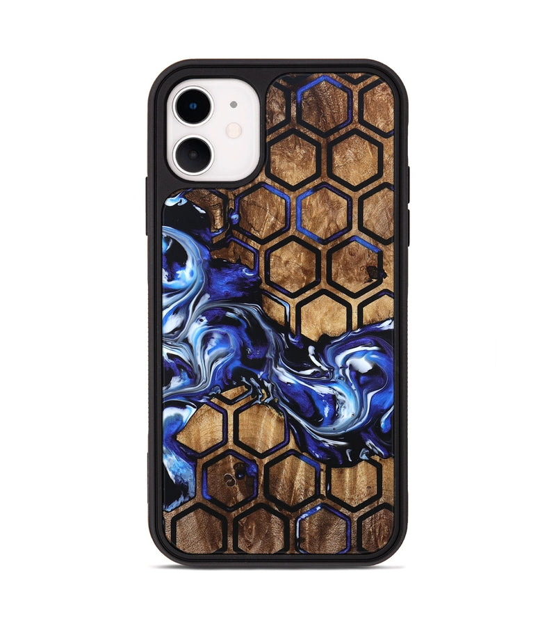 iPhone 11 Wood Phone Case - Ray (Pattern, 822618)