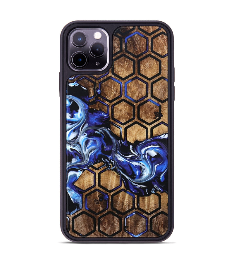 iPhone 11 Pro Max Wood Phone Case - Ray (Pattern, 822618)