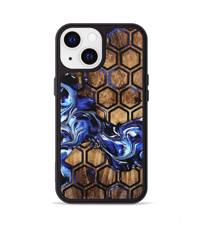 iPhone 13 Wood Phone Case - Ray (Pattern, 822618)