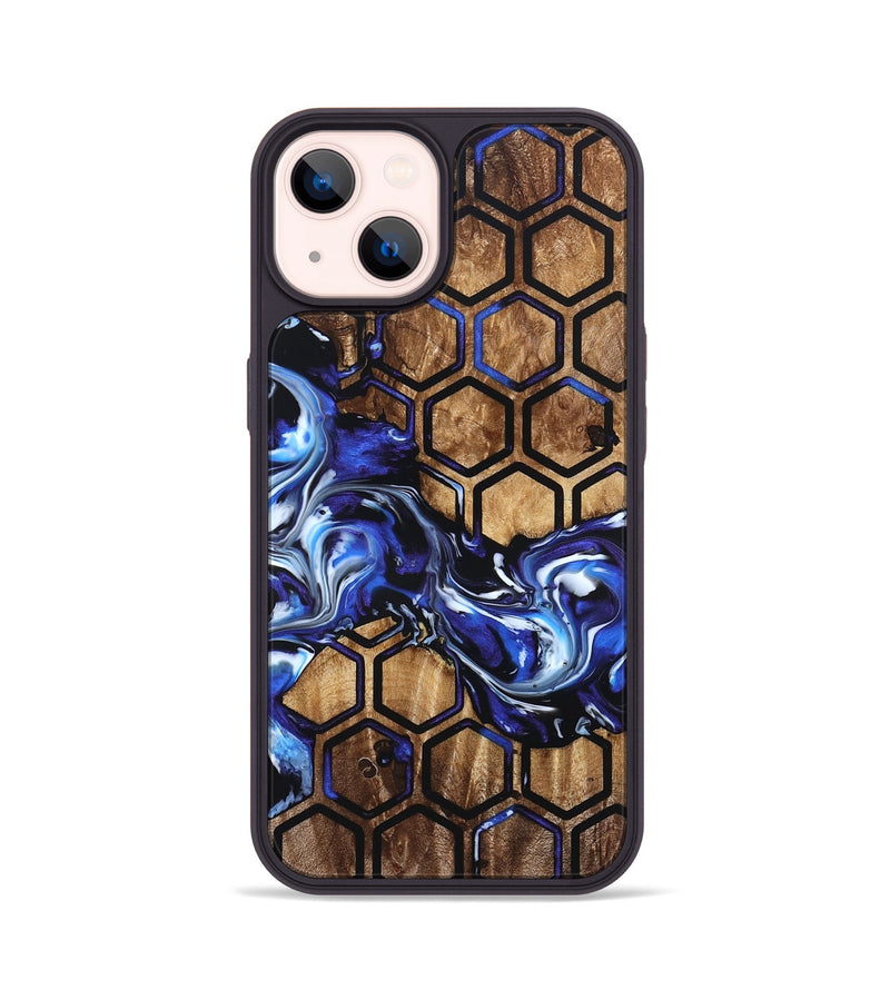 iPhone 14 Wood Phone Case - Ray (Pattern, 822618)