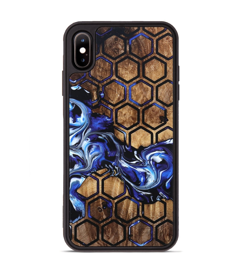 iPhone Xs Max Wood Phone Case - Ray (Pattern, 822618)