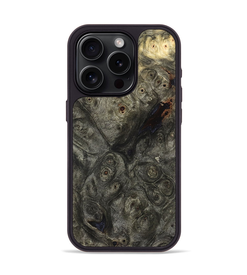 iPhone 15 Pro Wood Phone Case - Marla (Wood Burl, 822625)