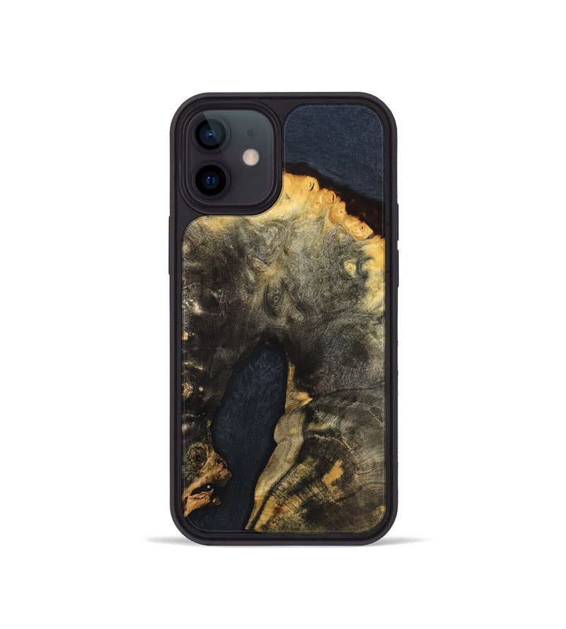 iPhone 12 mini Wood Phone Case - Tristen (Wood Burl, 822626)