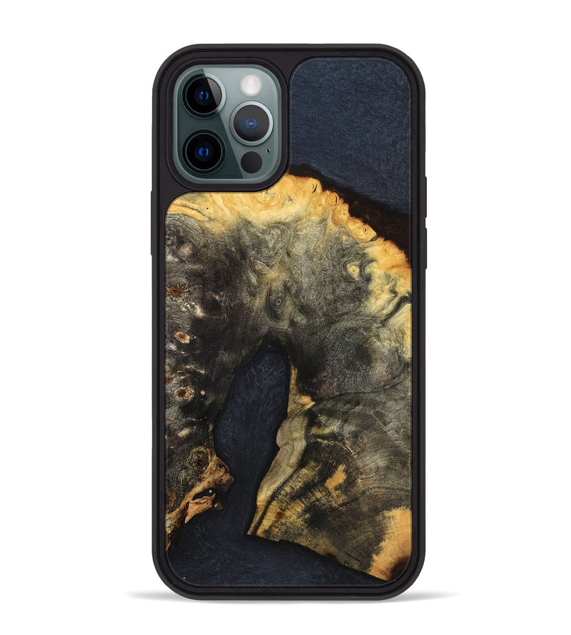 iPhone 12 Pro Max Wood Phone Case - Tristen (Wood Burl, 822626)