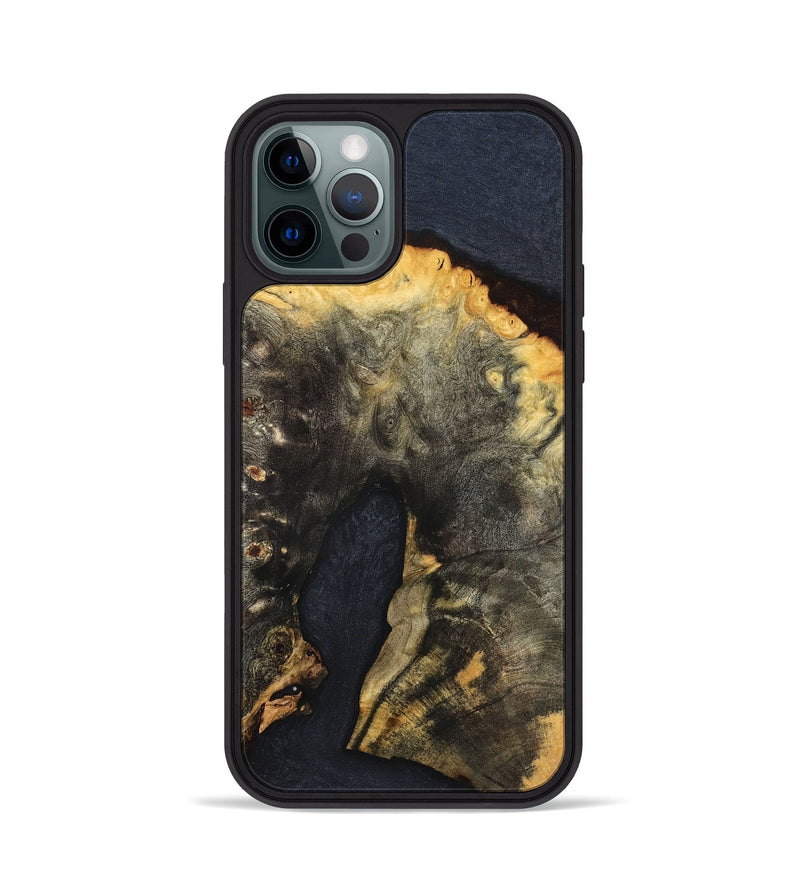 iPhone 12 Pro Wood Phone Case - Tristen (Wood Burl, 822626)