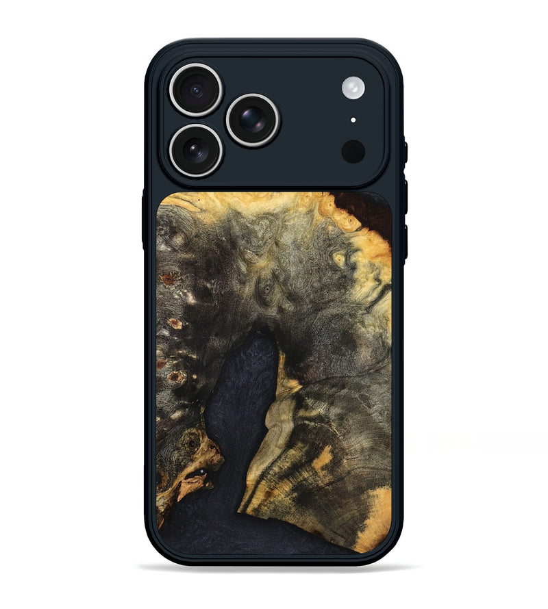 iPhone 17 Pro Max Wood Phone Case - Tristen (Wood Burl, 822626)