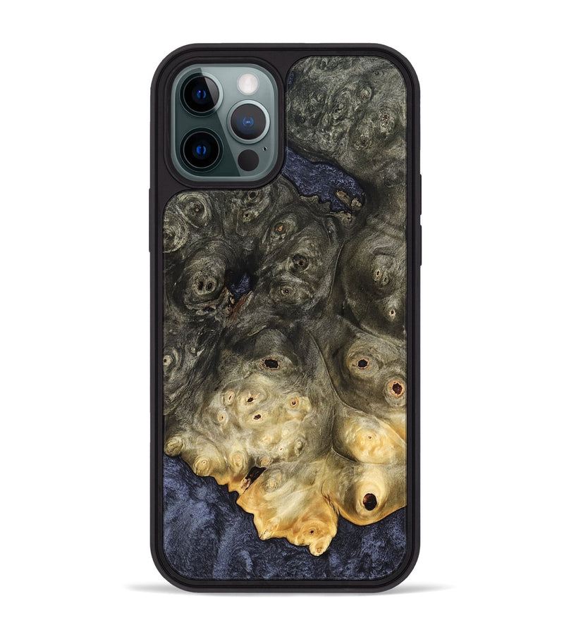 iPhone 12 Pro Max Wood Phone Case - Rhys (Wood Burl, 822628)