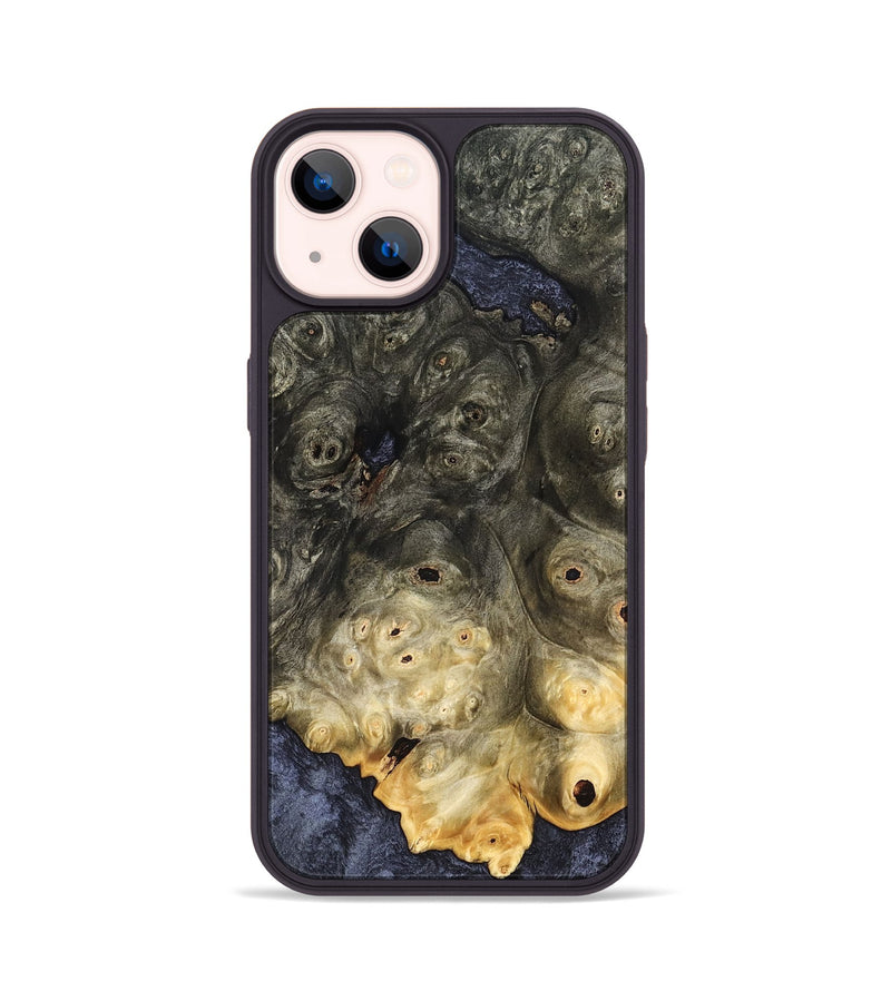 iPhone 14 Wood Phone Case - Rhys (Wood Burl, 822628)