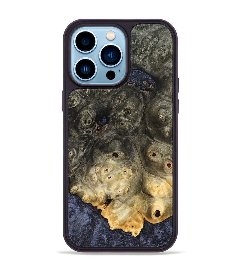 iPhone 14 Pro Max Wood Phone Case - Rhys (Wood Burl, 822628)