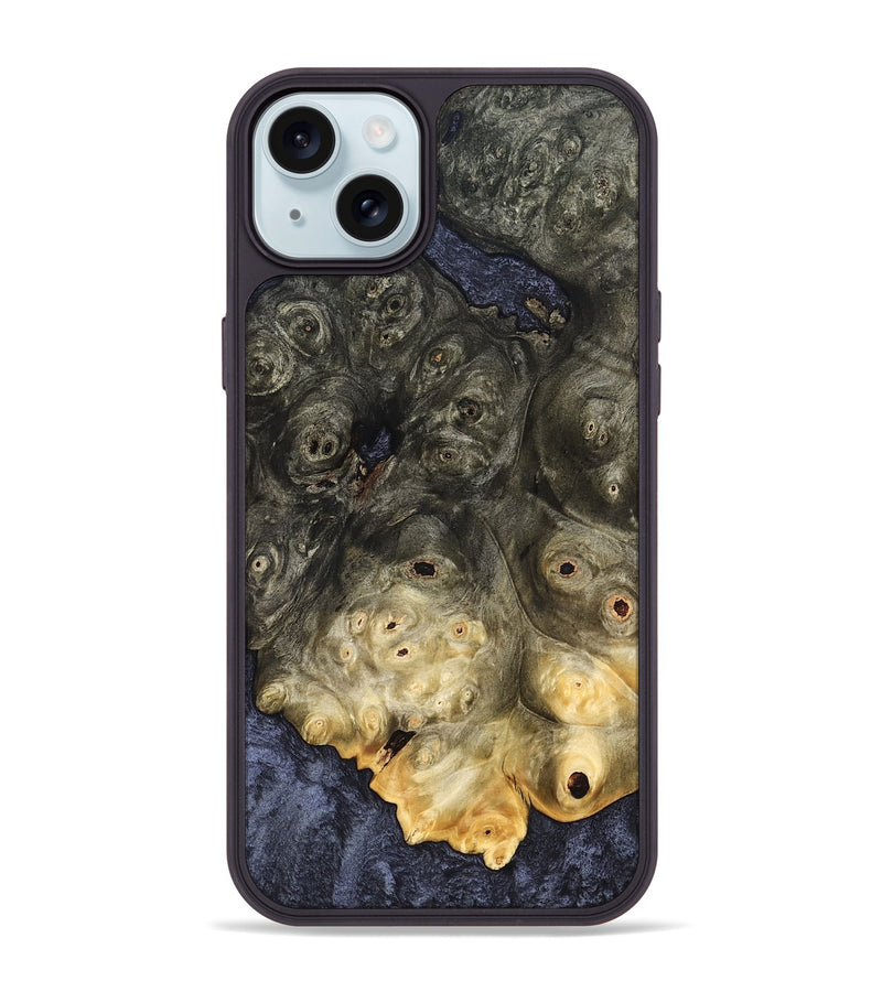 iPhone 15 Plus Wood Phone Case - Rhys (Wood Burl, 822628)