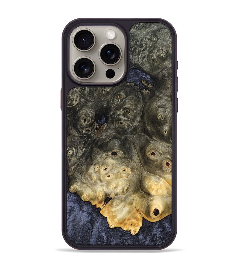 iPhone 15 Pro Max Wood Phone Case - Rhys (Wood Burl, 822628)